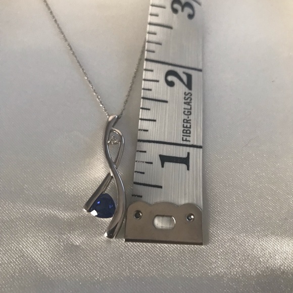 Jared sapphire necklace. - Picture 4 of 5